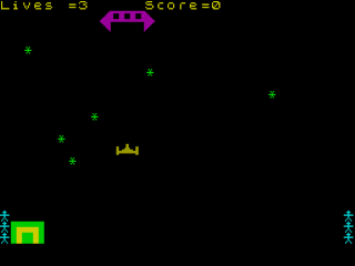 Lunar Rescue screenshot 3 for ZX Spectrum